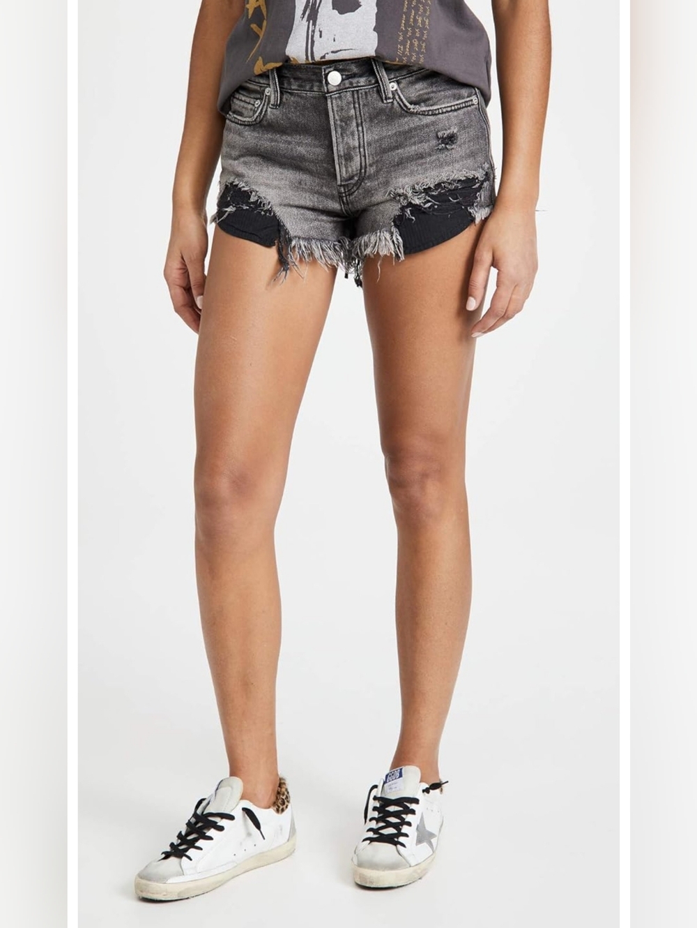 Free People Loving Good Vibrations Shorts